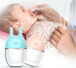 Image of Convenient Baby Safe Nose Cleaner Vacuum Suction Nasal Mucus Runny Aspirator Inhale Baby Kids Healthy Care Stuff