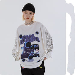 Image of Cosmic print hoodie