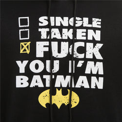 Image of Batman print hoodie