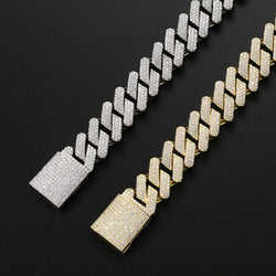 Image of Full zircon hip hop necklace