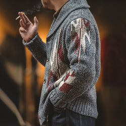 Image of Thick Sweater Jacket