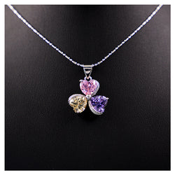 Image of Clover Zircon Diamond Jewellery Set Women