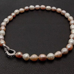 Image of Natural Freshwater Thread Pearl Irregular Shaped Necklace