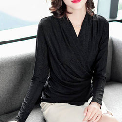 Image of Women's Cross Collar Small Shirt